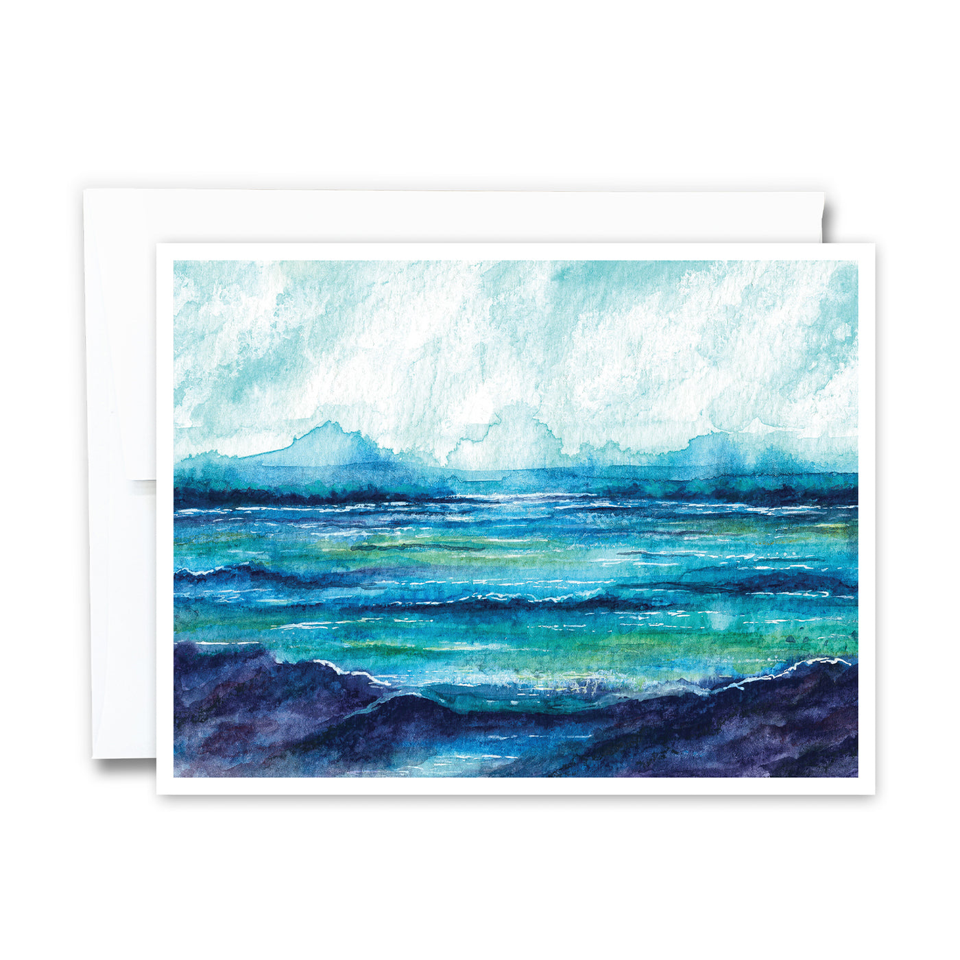 Abstract Landscape #2 Notecard