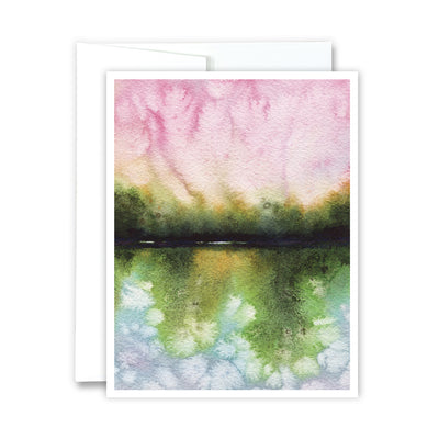 Abstract Landscape #14 Notecard