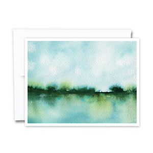 Abstract Landscape #11 Notecard