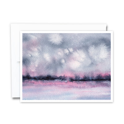 Abstract Landscape #6 Notecard