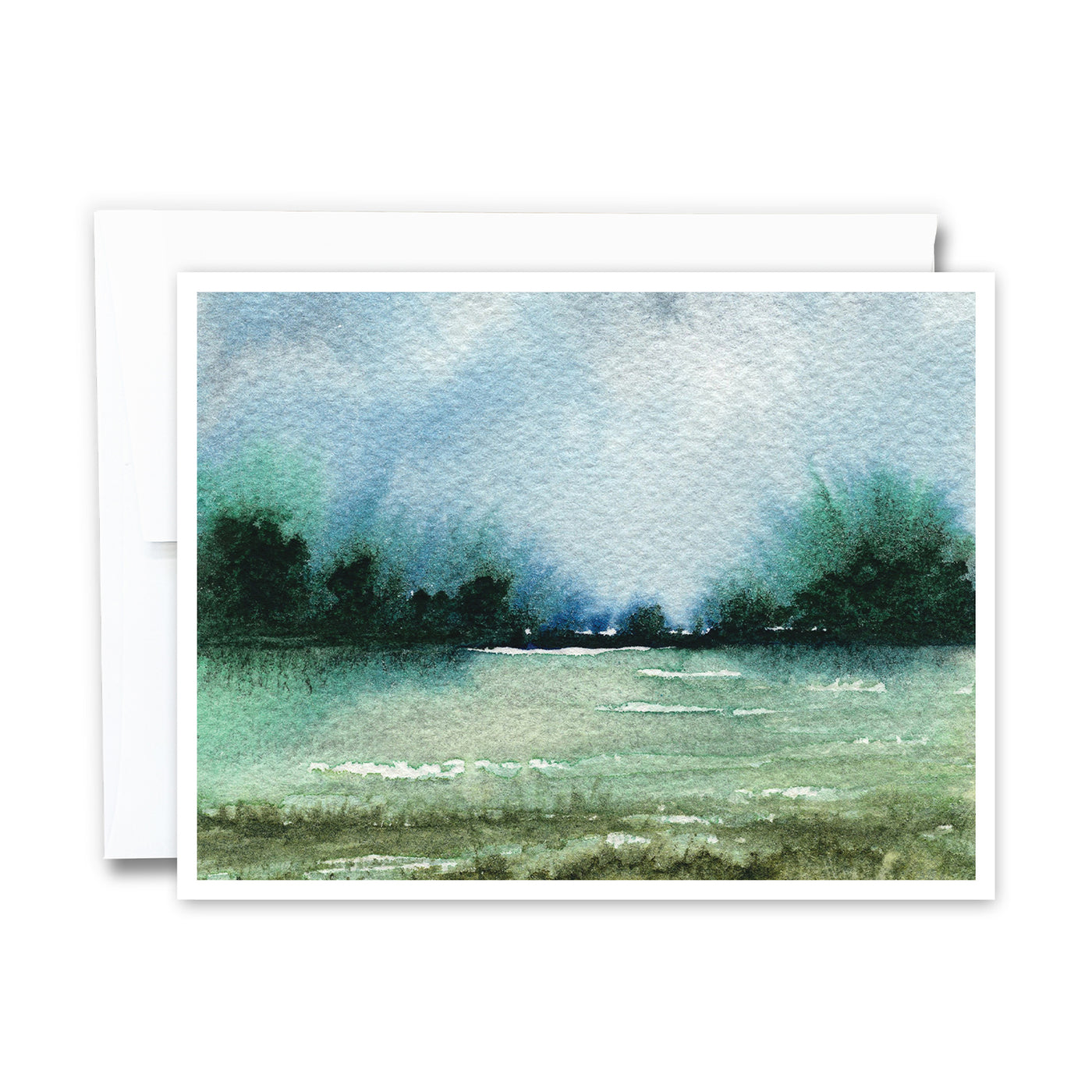 Abstract Landscape #8 Notecard