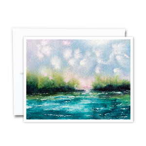 Abstract Landscape #1 Notecard