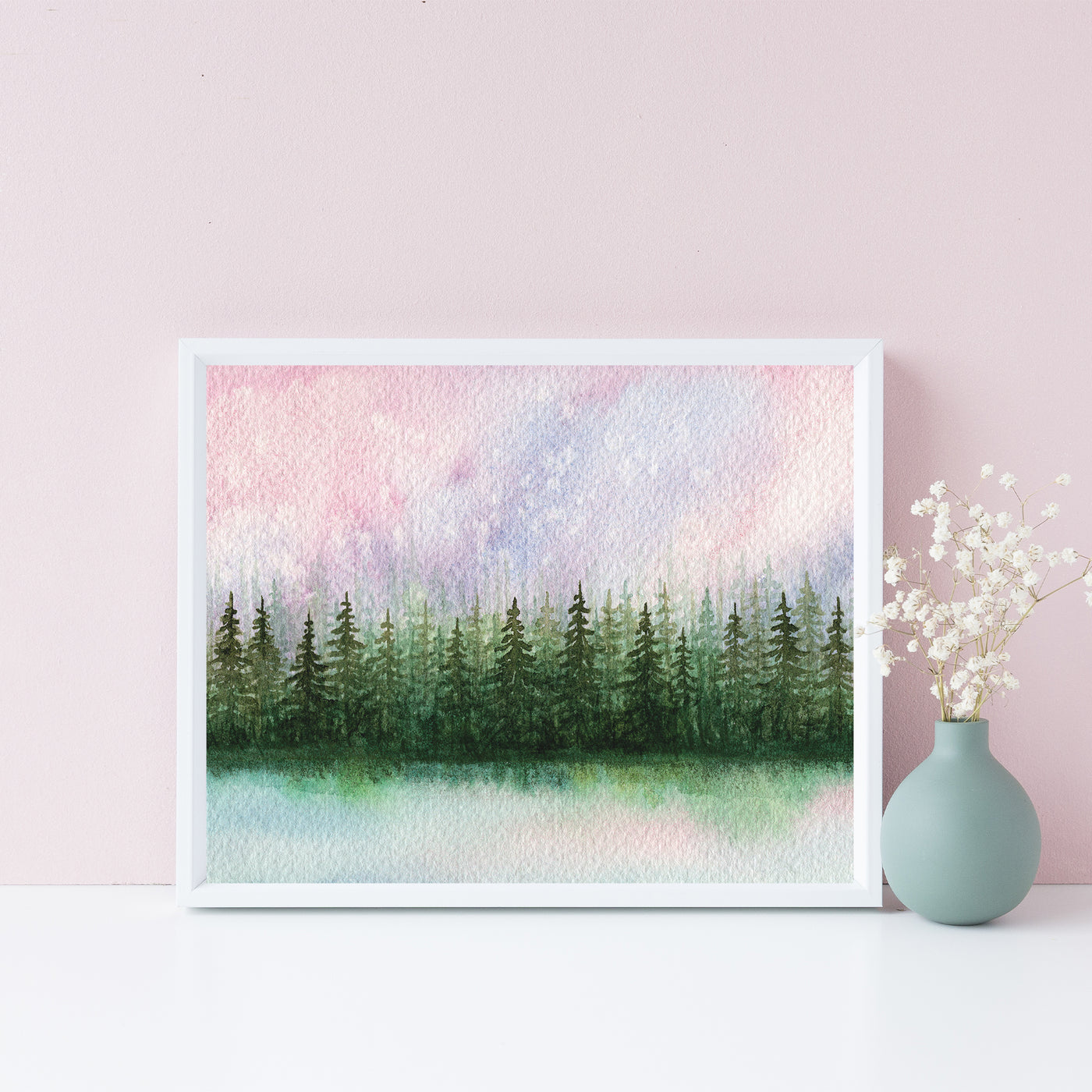 Cotton Candy Skies Art Print