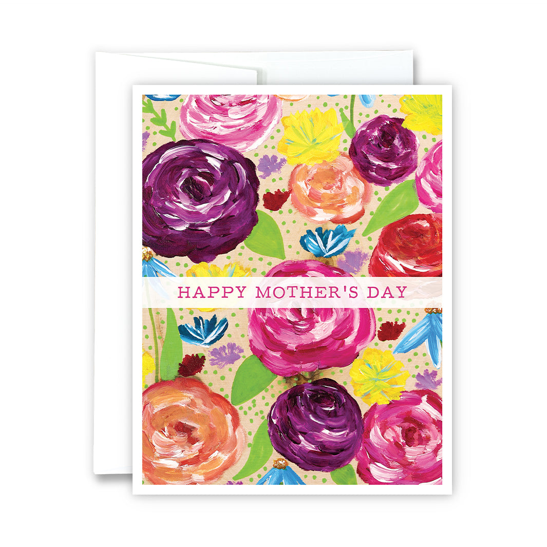 Bright Floral Mother's Day Card