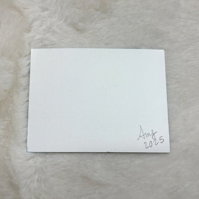 Small 4x3" Watercolor Landscape Painting #08