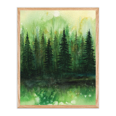 Green Serenity Art Print