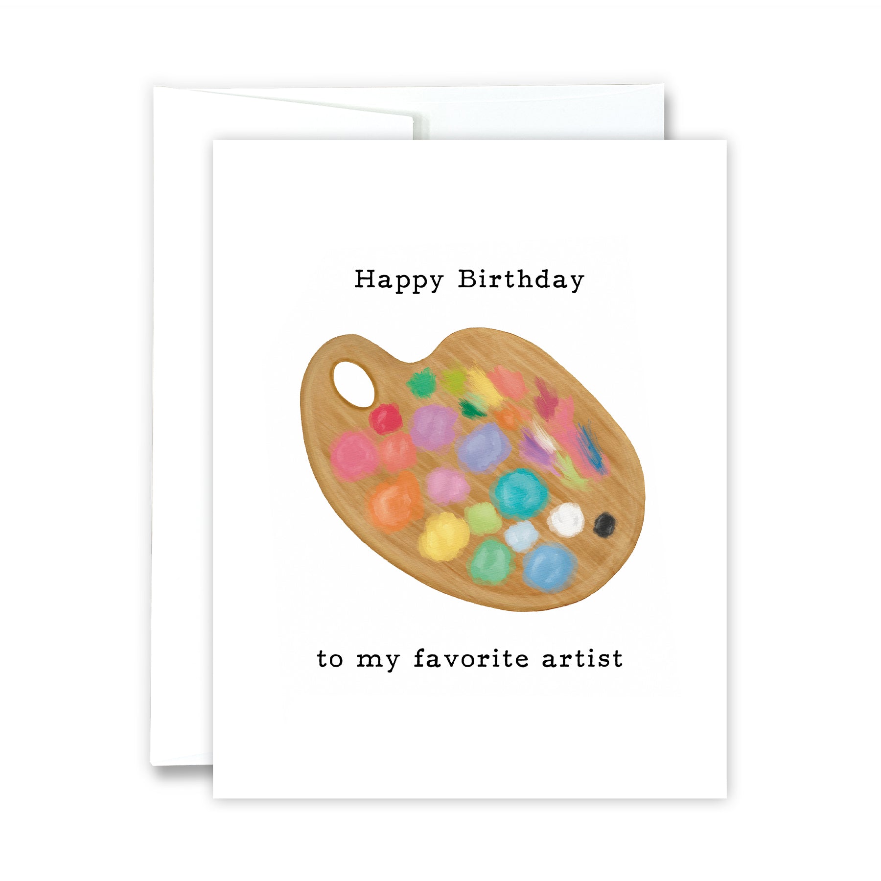 Artist Birthday Card