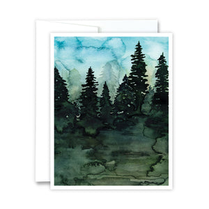 Into The Woods Greeting Card