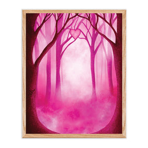 Love Forest Art Print
