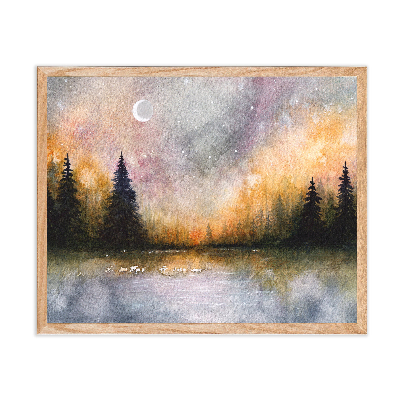 Lunar Twilight Art Print