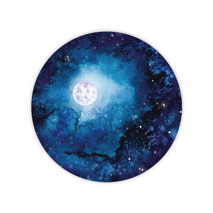Moon And Stars Vinyl Sticker