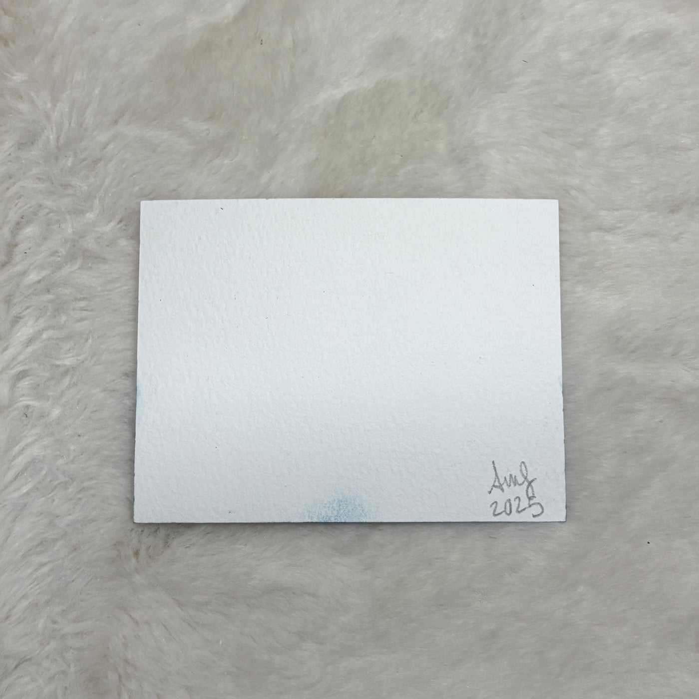 Small 4x3" Watercolor Landscape Painting #06