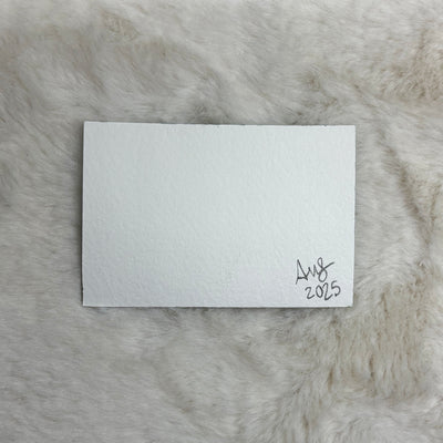 Tiny 2x3" Watercolor Landscape Painting #02