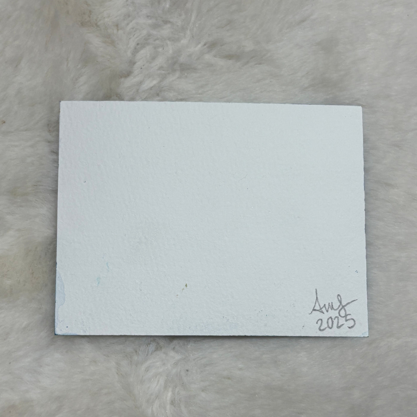 Small 4x3" Watercolor Landscape Painting #07