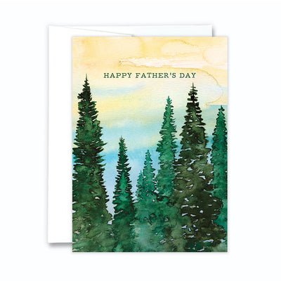 Green Tree Father's Day Card