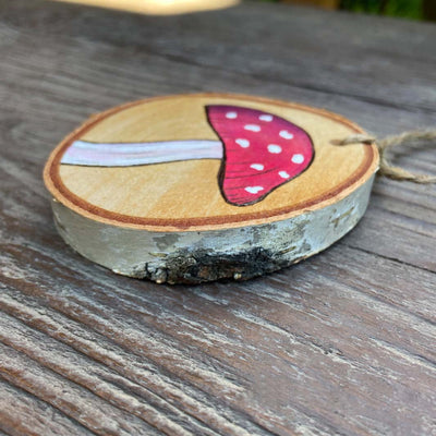 Holiday Wood Ornament