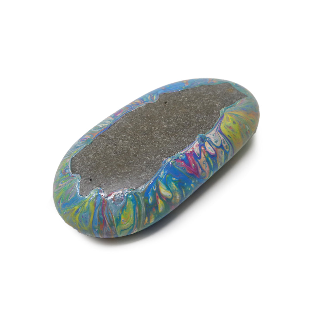 Painted Rock by Green Artist