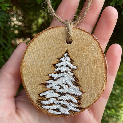 Handmade Holiday Ornament by Green Artist